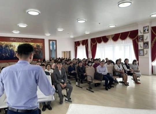 2022 жылдың 28 қыркүйегінде "БІЛІМ 12» бастауыш партия ұйымында «АМАНАТ» партиясының саяси тұғырнамасының жобасын талқылау жиналысы өттi.