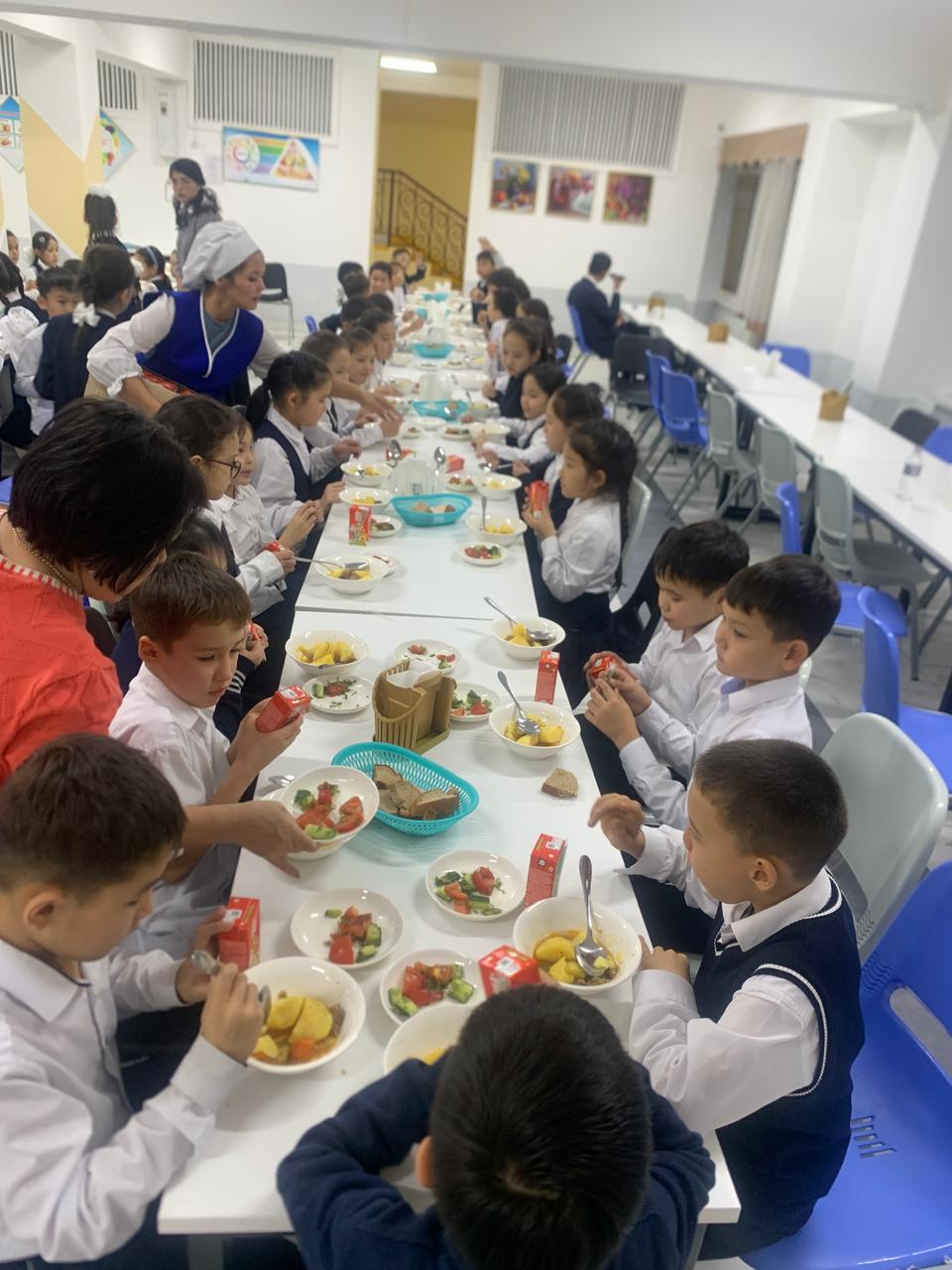 1-4 және  СУСН 5-11 оқушыларына арналған ыстық тамақ ас мәзірі