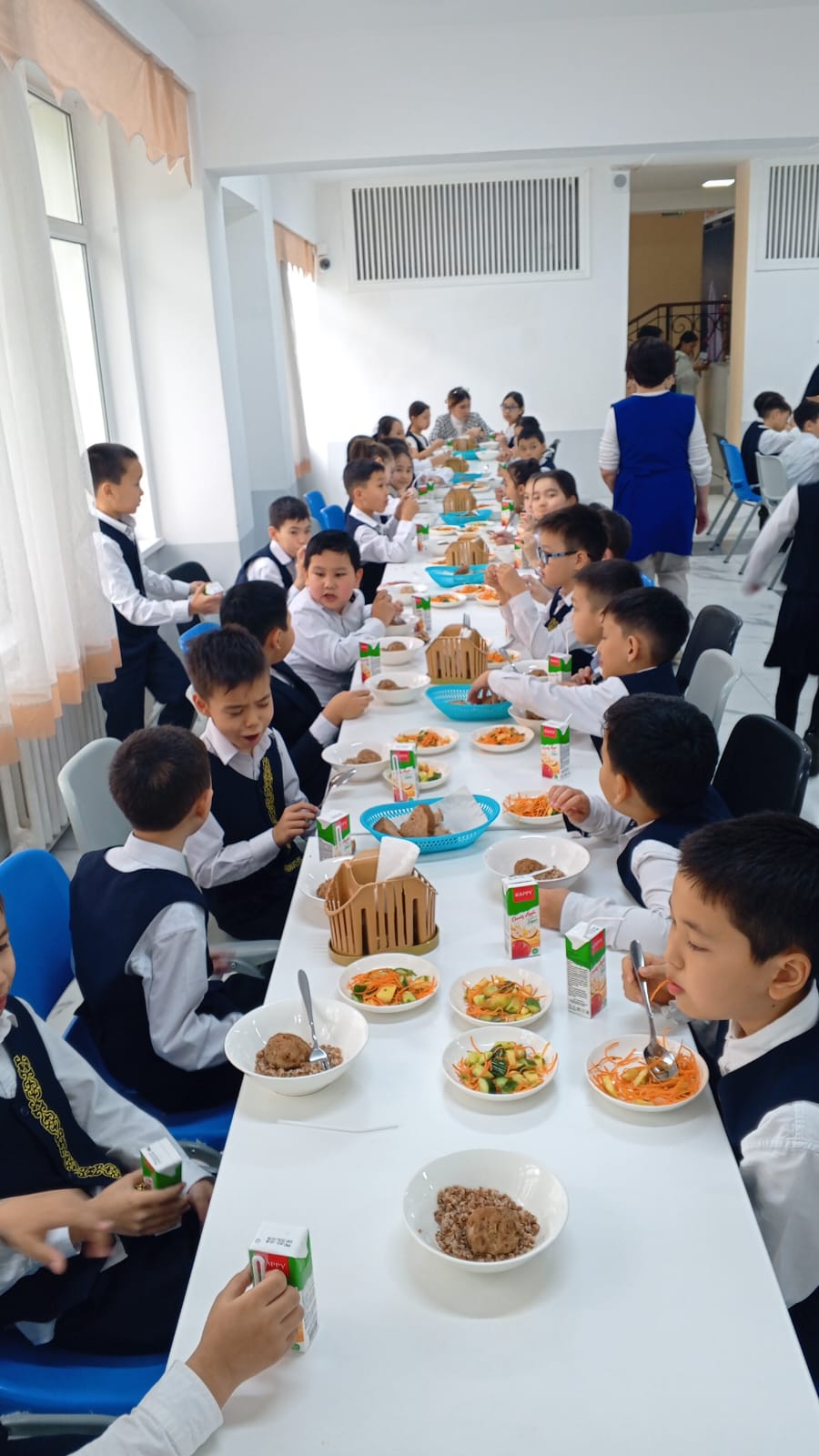 1-4 және СУСН 5-11 сынып оқушыларына арналған ыстық тамақ ас мәзірі