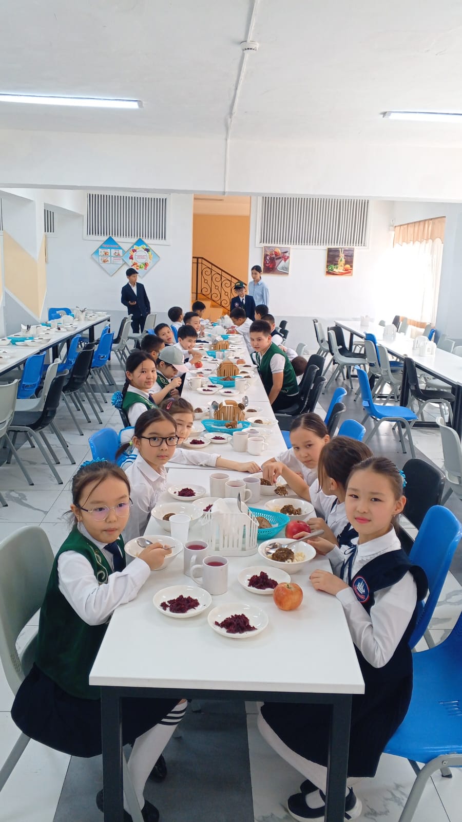 1-4 және СУСН 5-11 сынып оқушыларына арналған ыстық тамақ ас мәзірі