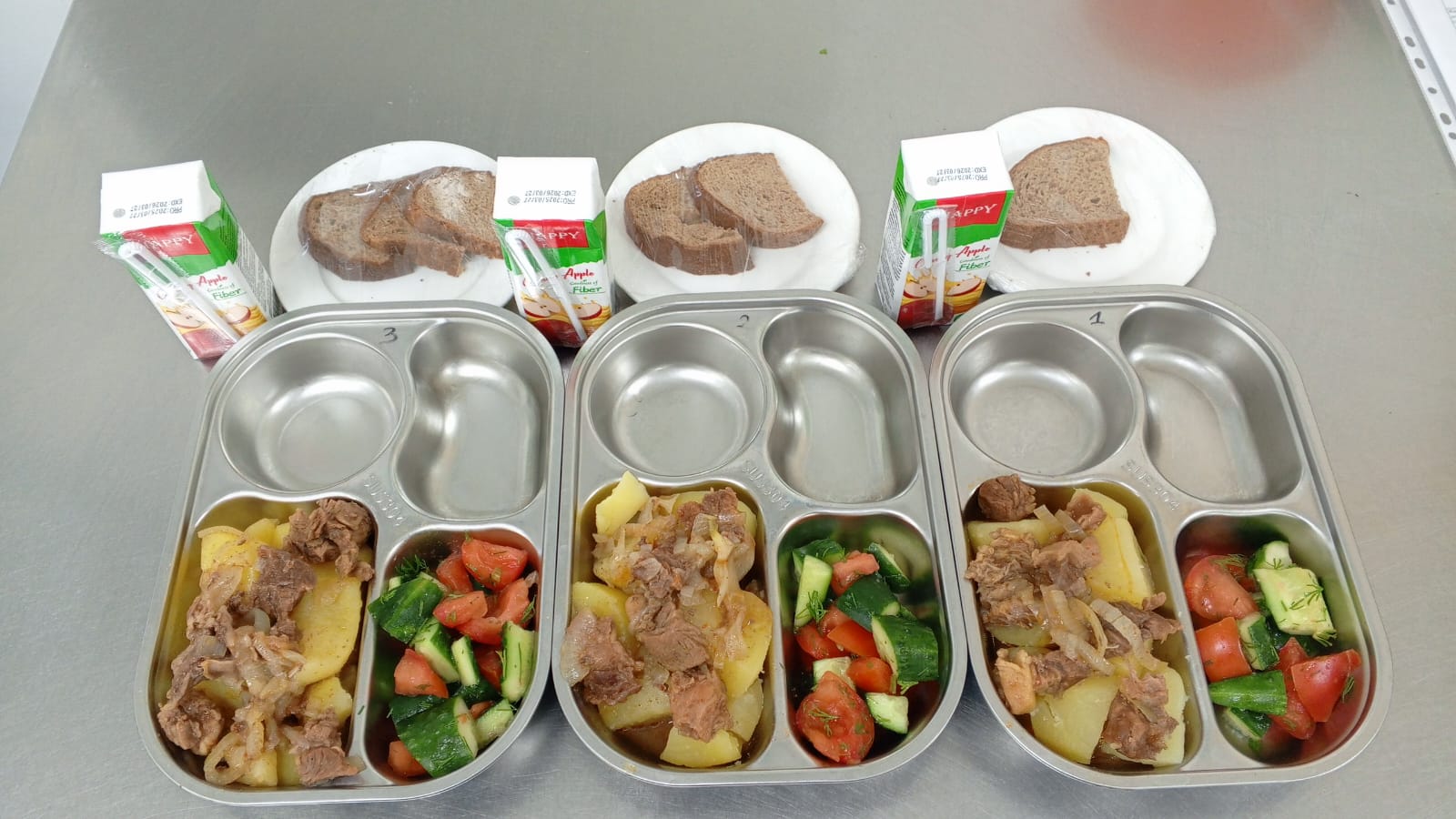 1-4 және СУСН 5-11 сынып оқушыларына арналған ыстық тамақ ас мәзірі