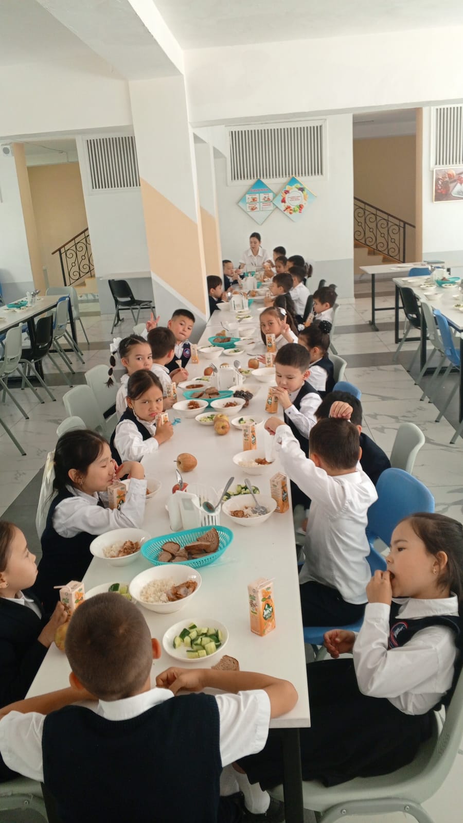 1-4 және СУСН 5-11 сынып оқушыларына арналған ыстық тамақ ас мәзірі