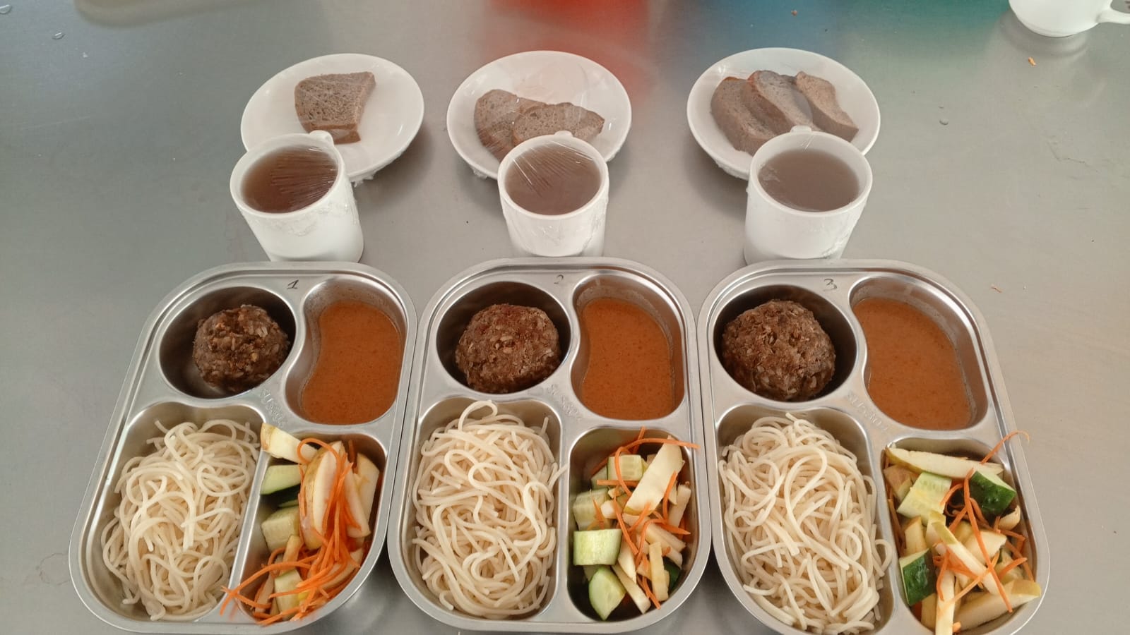 1-4 және СУСН 5-11 сынып оқушыларына арналған ыстық тамақ ас мәзірі