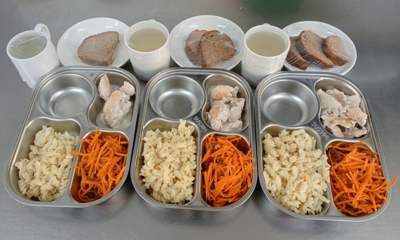 1-4 және СУСН 5-11 сынып оқушыларына арналған ыстық тамақ ас мәзірі