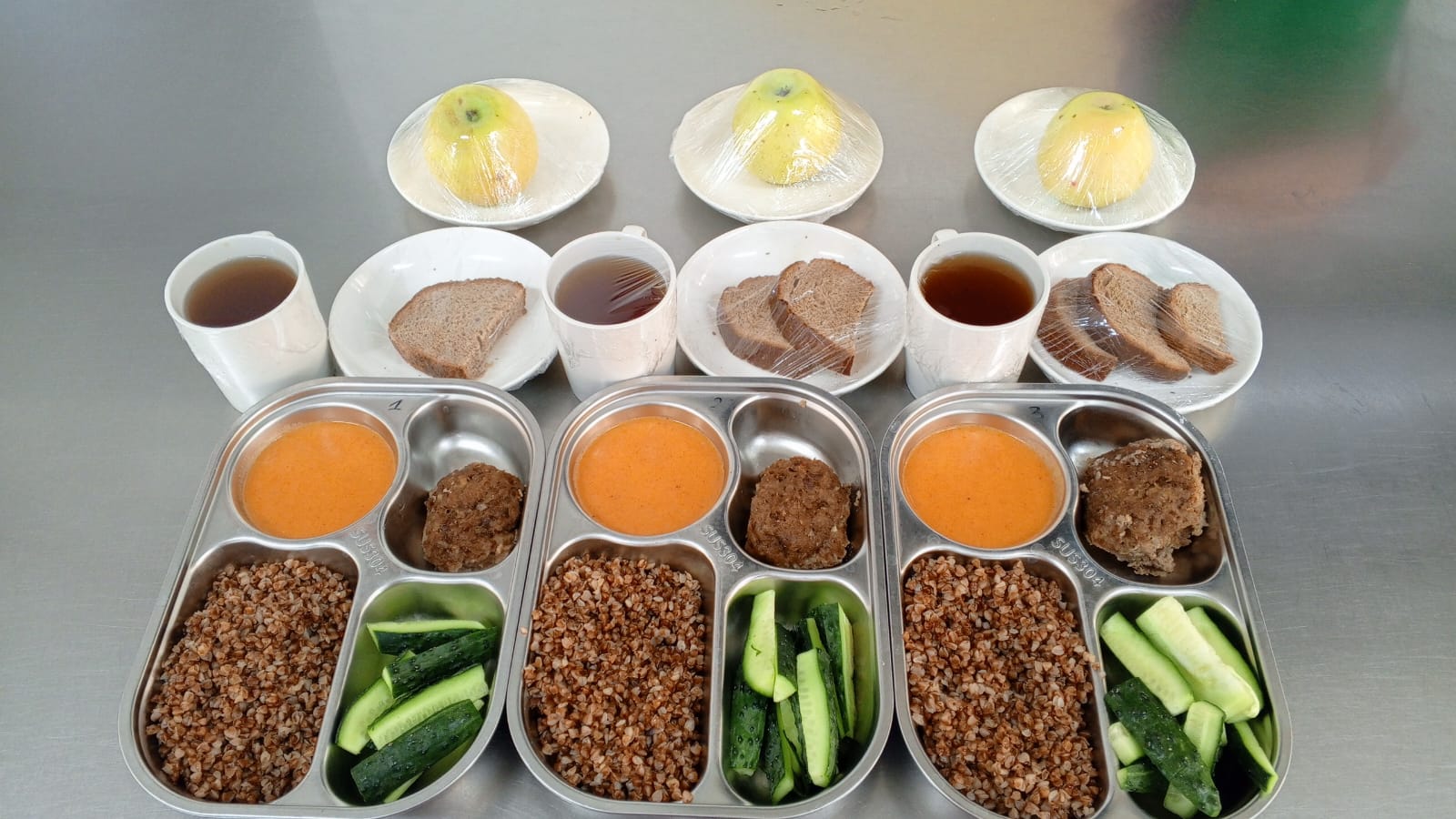 1-4 және СУСН 5-11 сынып оқушыларына арналған бір мезгілдік ыстық тамақ ас мәзірі