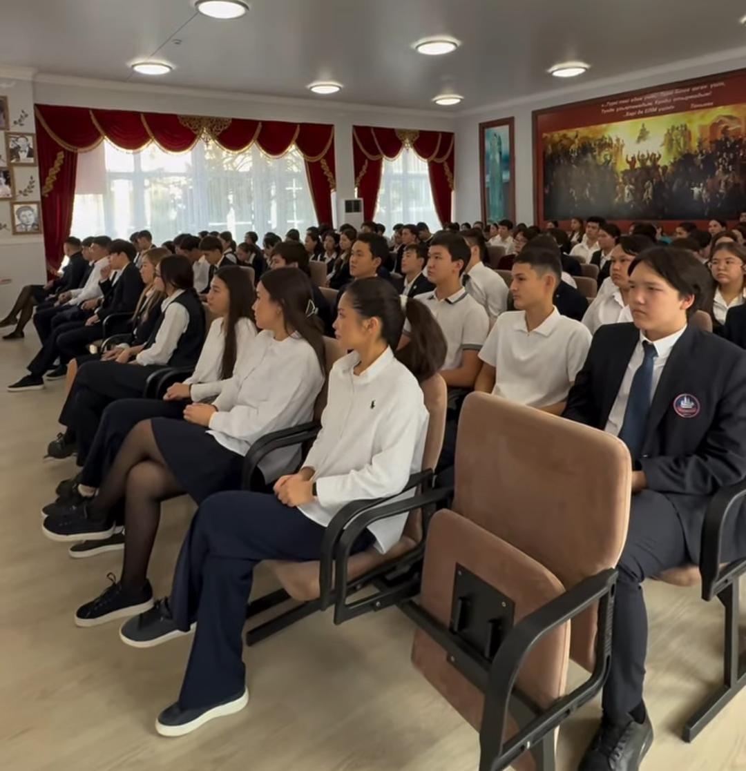 Кәсіптік бағдар беру бағыты аясында түсіндірме жұмыстары өткізілді